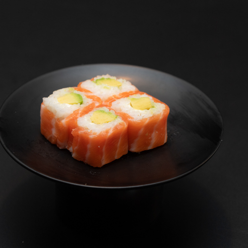 Roulade saumon avocat cheese